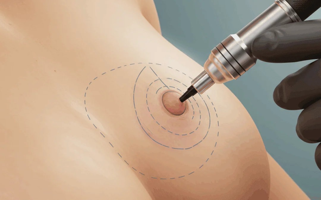 Reconstrucción de areola mamaria con micropigmentación